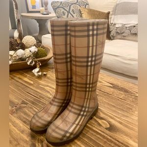 Women’s Burberry Rain Boots